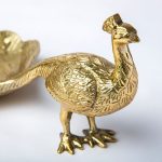 دکوری طاووس ایکیا مدل AROMATISK برنجی