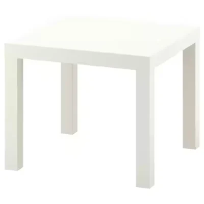 میز عسلی مربعی سفید ایکیا مدل LACK IKEA